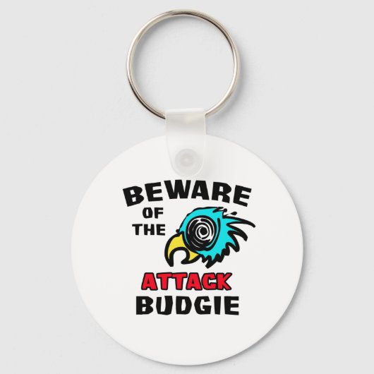 Attack Budgie Sleutelhanger (Voorkant)
