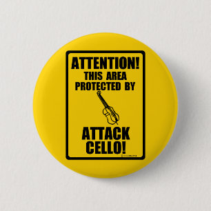 Attack Cello Ronde Button 5,7 Cm