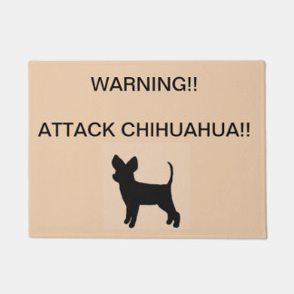 Attack Chihuahua Voorste deurmat
