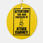 Attack Clarinet Keramisch Ornament (Links)
