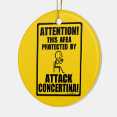 Attack Concertina Keramisch Ornament (Links)