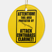 Attack Contrabass Clarinet Keramisch Ornament (Links)
