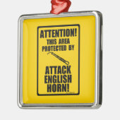 Attack English Horn Metalen Ornament (Links)