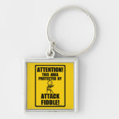 Attack Fiddle Sleutelhanger (Voorkant)