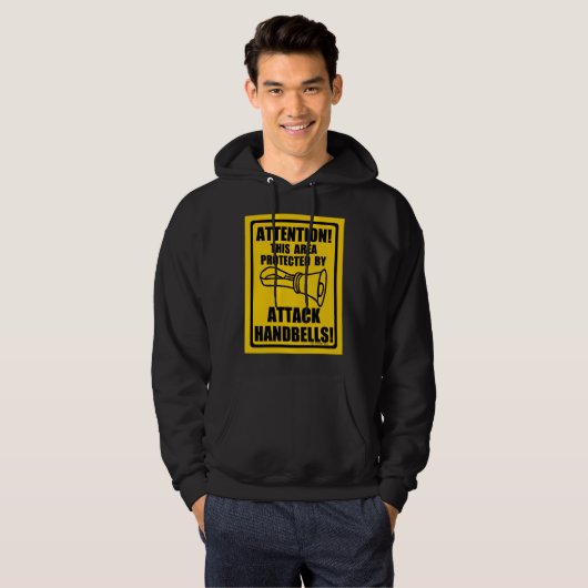 Attack Handbells Hoodie (Voorkant volledig)