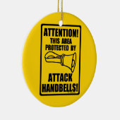 Attack Handbells Keramisch Ornament (Rechts)