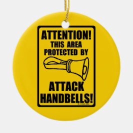 Attack Handbells Keramisch Ornament