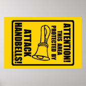 Attack Handbells Poster (Voorkant)
