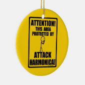 Attack Harmonica Keramisch Ornament (Rechts)