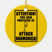 Attack Harmonica Keramisch Ornament (Voorkant)