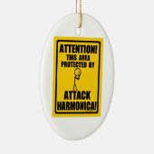 Attack Harmonica Keramisch Ornament (Rechts)