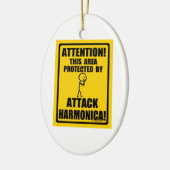 Attack Harmonica Keramisch Ornament (Links)