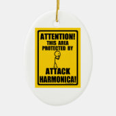 Attack Harmonica Keramisch Ornament (Voorkant)