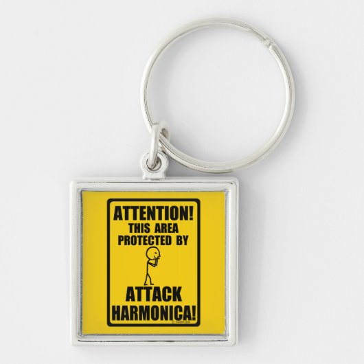 Attack Harmonica Sleutelhanger (Voorkant)