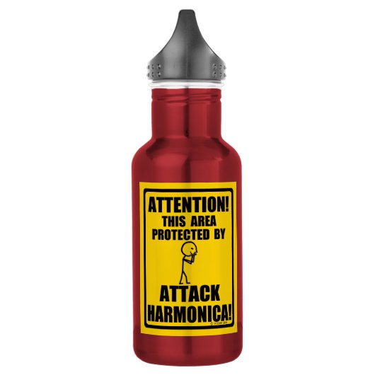 Attack Harmonica Waterfles (Links)