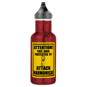 Attack Harmonica Waterfles