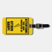 Attack Harp Bagagelabel (Voorkant horizontaal)