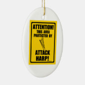 Attack Harp Keramisch Ornament (Rechts)