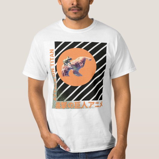 attack is titan back t-shirt (Voorkant)