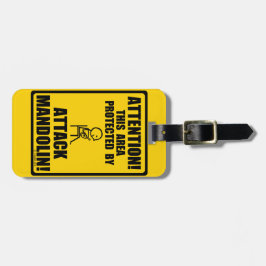 Attack Mandolin Bagagelabel