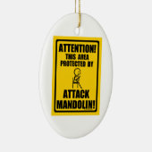 Attack Mandolin Keramisch Ornament (Rechts)