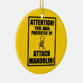 Attack Mandolin Keramisch Ornament (Rechts)