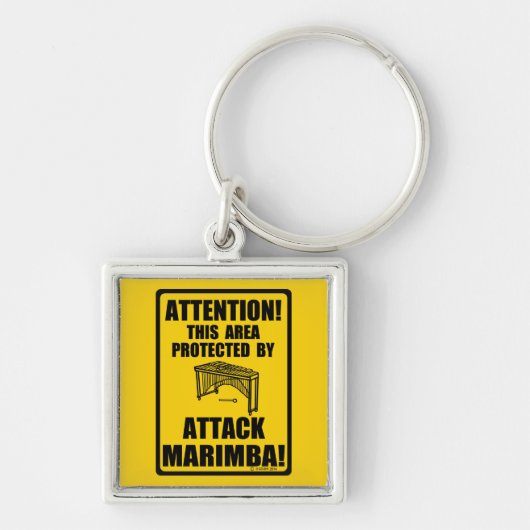 Attack Marimba Sleutelhanger (Voorkant)