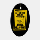 Attack Mellophone Keramisch Ornament (Rechts)