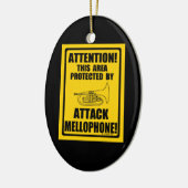 Attack Mellophone Keramisch Ornament (Links)