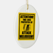 Attack Melodeon Keramisch Ornament (Rechts)