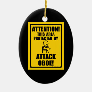 Attack Oboe Keramisch Ornament