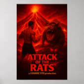 Attack of the Rats Poster (Voorkant)