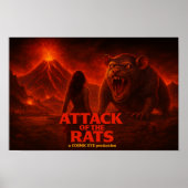 Attack of the Rats Poster (Voorkant)