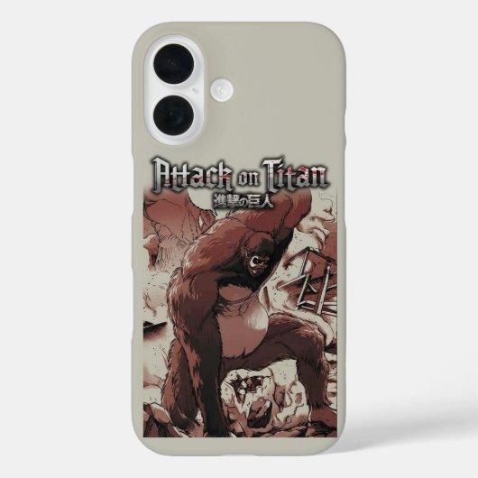 Attack On Titan: Beest Titan Hoesje (Achterkant)