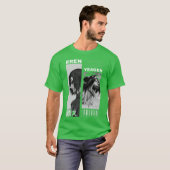 Attack on titan eren yeager both forms t-shirt (Voorkant volledig)