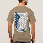 Attack on Titan T-shirt (Achterkant)