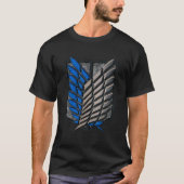 Attack on titan t-shirt (Voorkant)