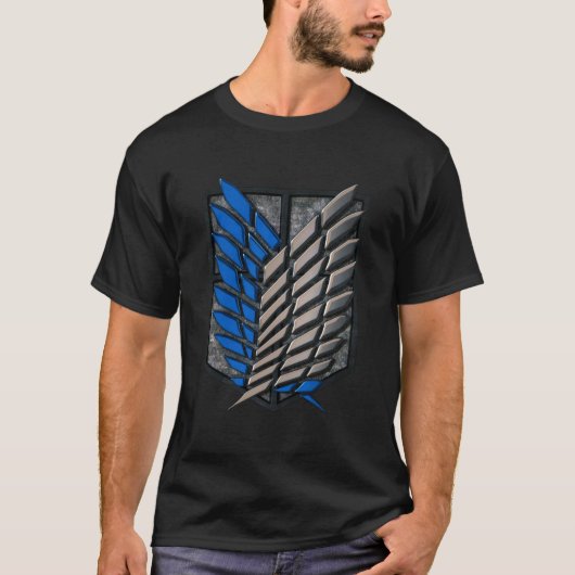 Attack on titan t-shirt (Voorkant)
