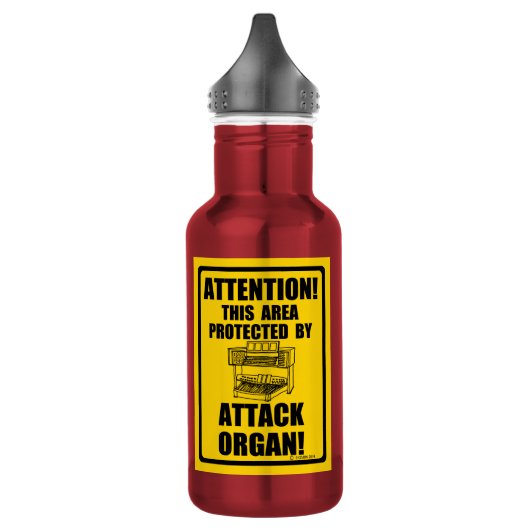 Attack Organ Waterfles (Links)