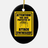 Attack Synthesizer Keramisch Ornament (Voorkant)
