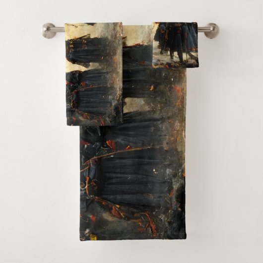 Attack the place bad handdoek (Insitu)