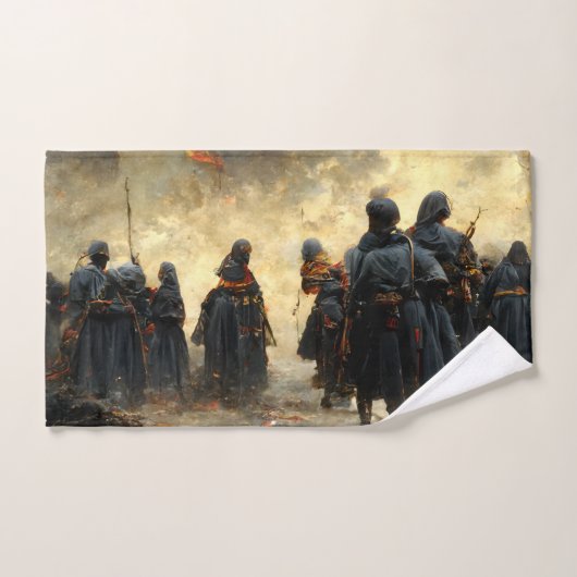 Attack the place bad handdoek (Handdoek)