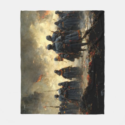 Attack the place fleece deken (Voorkant)