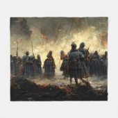 Attack the place fleece deken (Voorkant (Horizontaal))