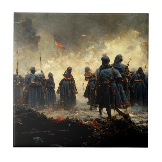 Attack the place tegeltje (Voorkant)