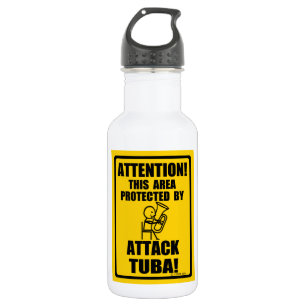 Attack Tuba Waterfles