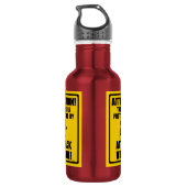 Attack Viola Waterfles (Achterkant)