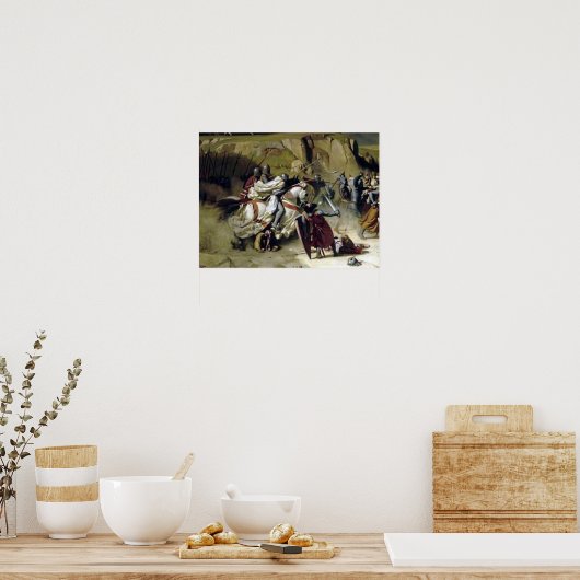 Attacke der Tempelritter 02 Poster (Keuken)