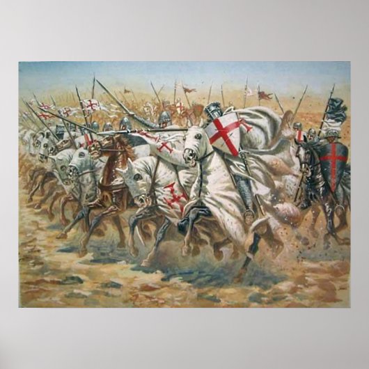 Attacke der Tempelritter Poster (Voorkant)