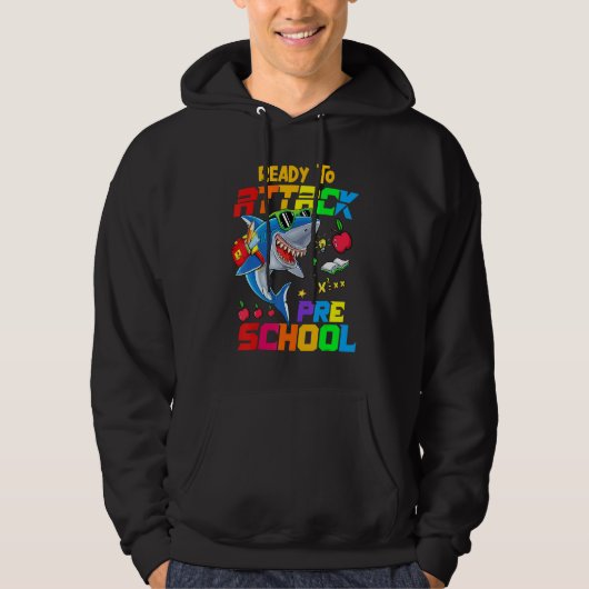 Attacking Pre School Teacher Student Back To Schoo Hoodie (Voorkant)